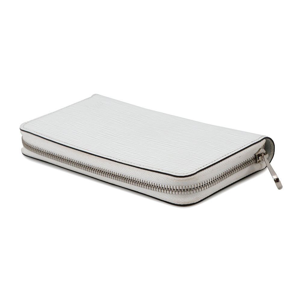 LOUIS VUITTON Zippy Wallet BlancM83632 Epi Leather