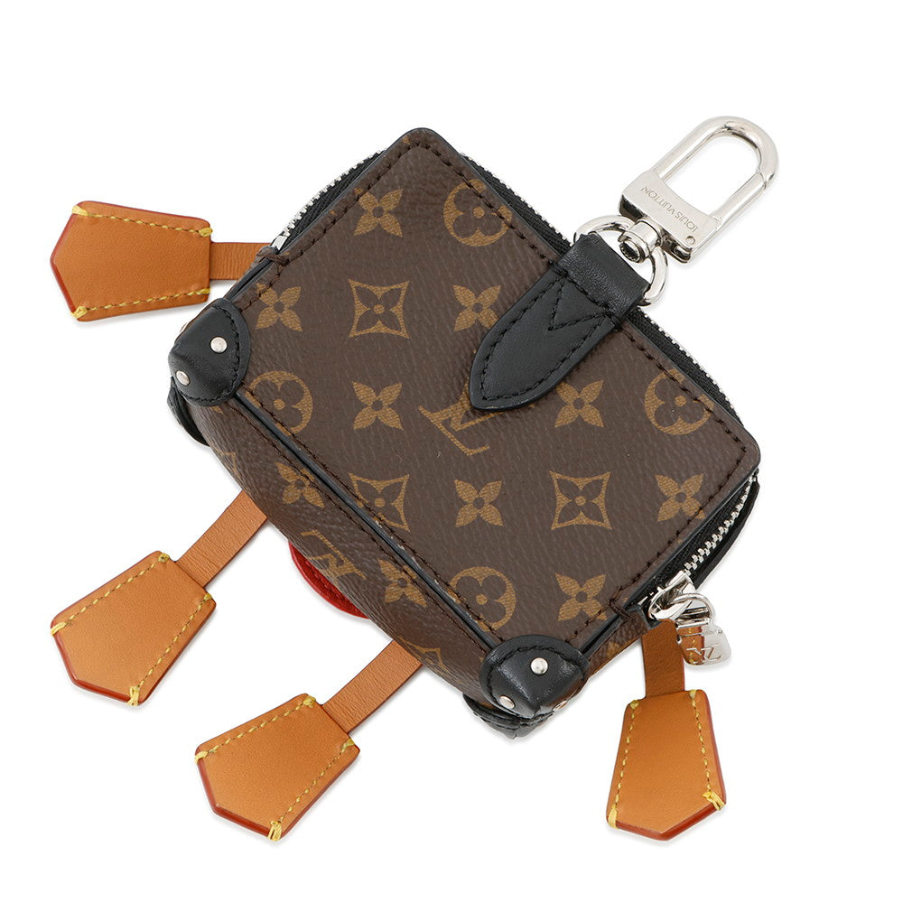 LOUIS VUITTON Mr. Soft Trunk Brown/BlackM01201 Monogram Macassar Canvas