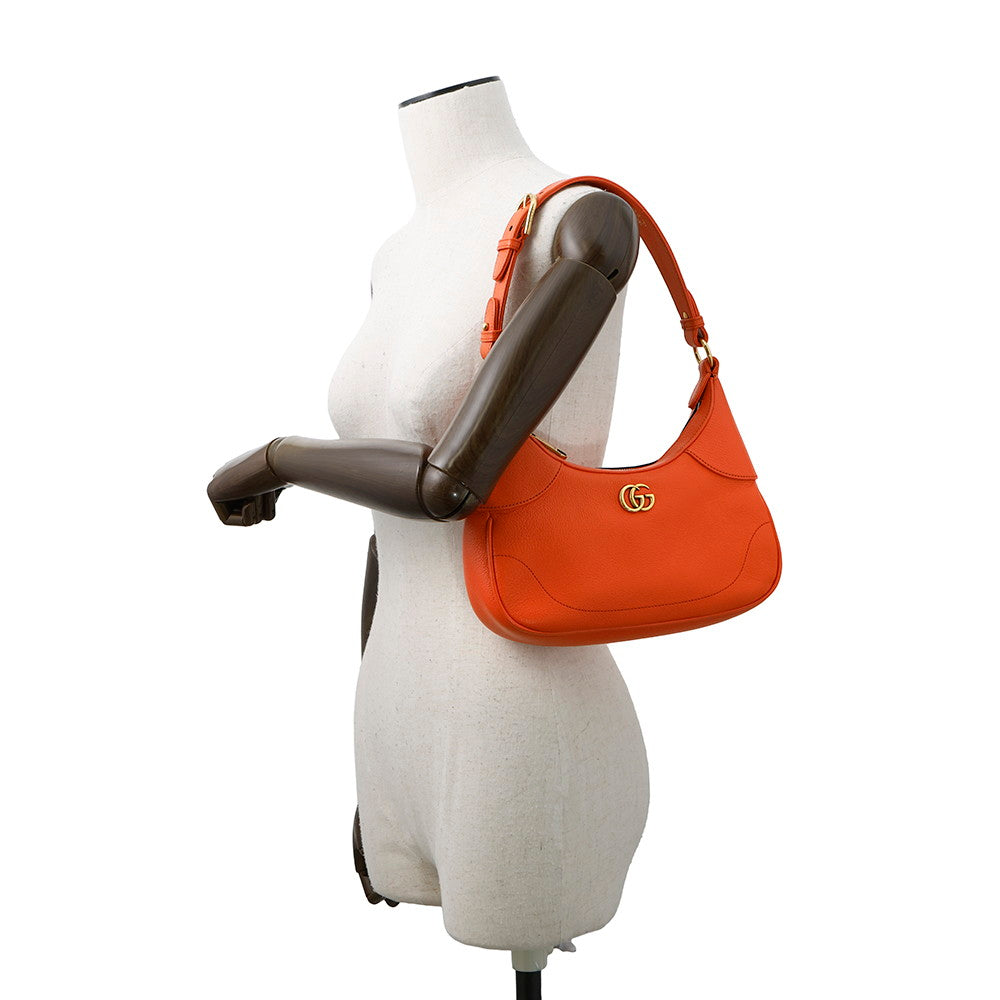 GUCCI Aphrodite Shoulder Bag Orange731817 Leather