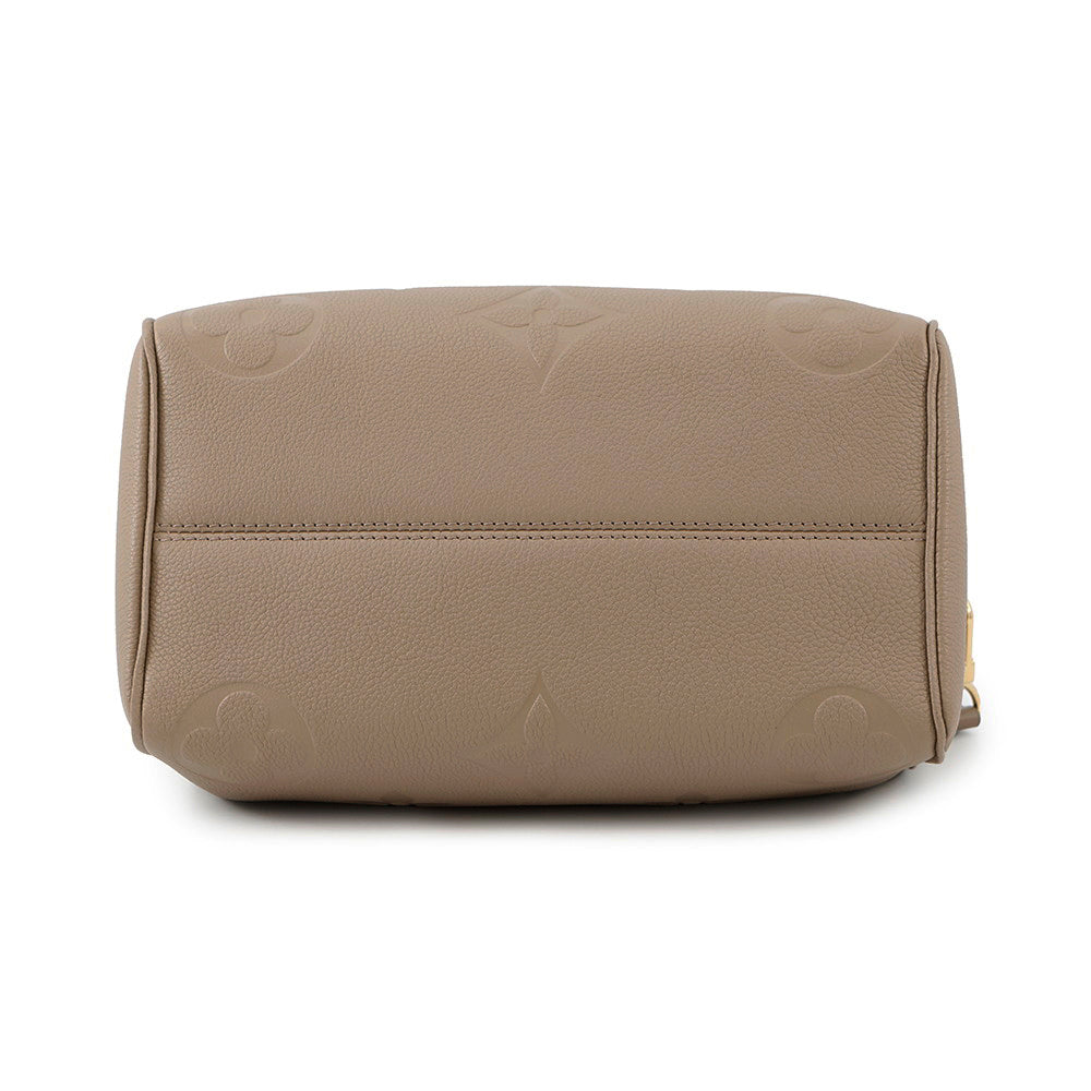 LOUIS VUITTON Speedy Bandouliere TourterelleM59273 Monogram Empreinte Leather Size 25