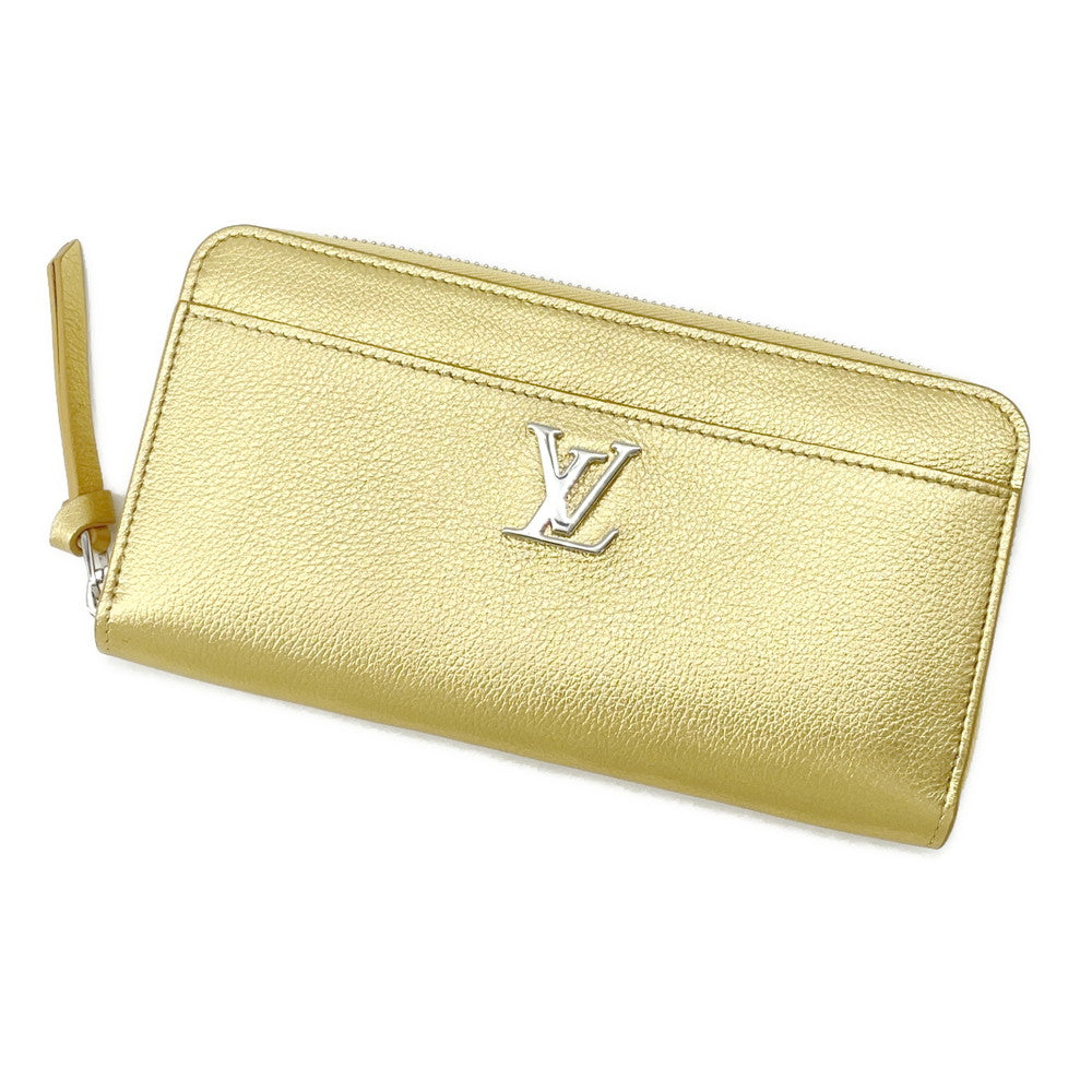 LOUIS VUITTON Zippy Rock Me GoldM69058 Calf Leather