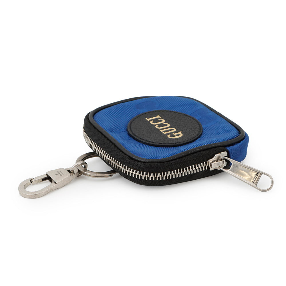 GUCCI Off-the-Grid Coin Purse Blue/Black645060 Nylon