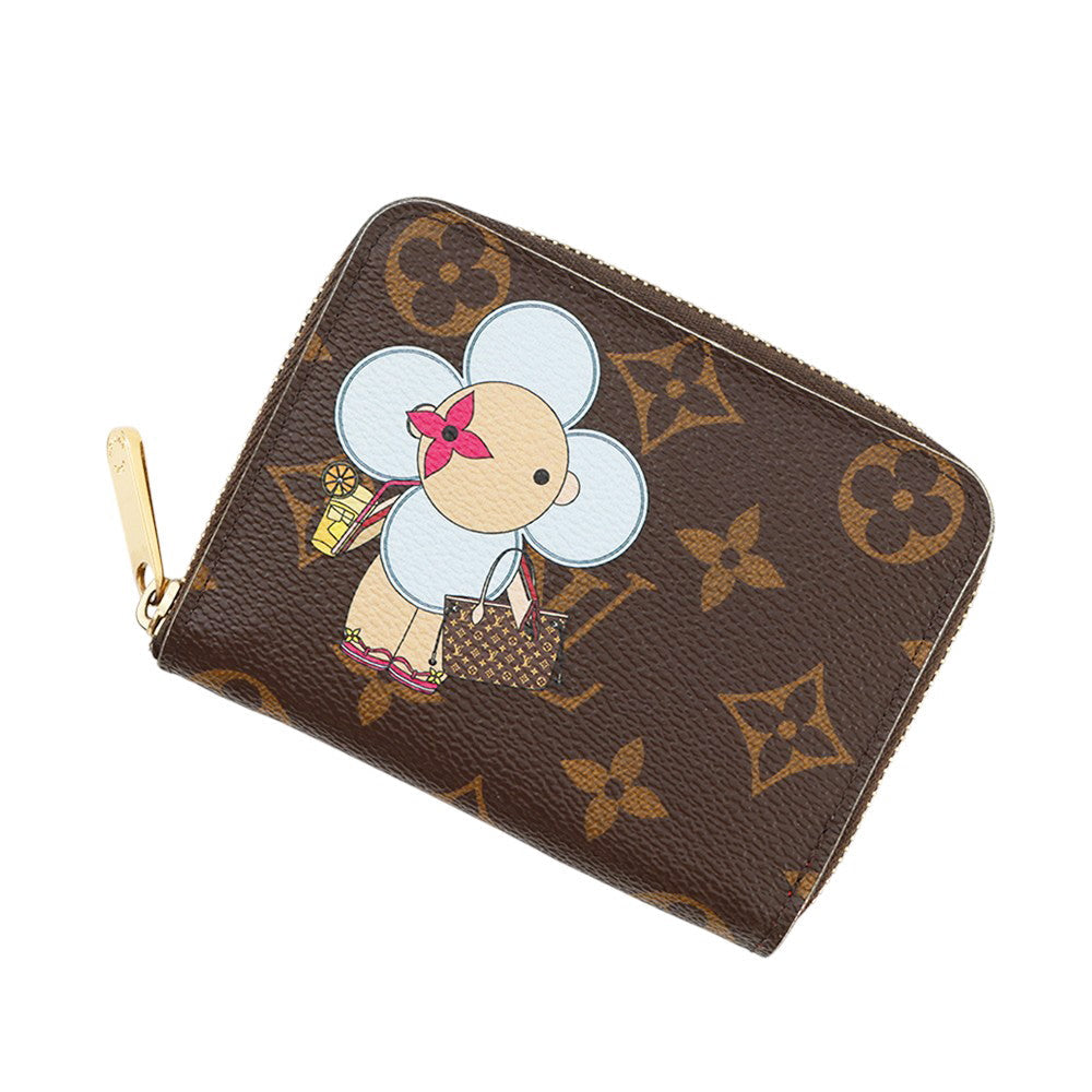 LOUIS VUITTON Zippy Coin Purse Japan Limited Edition CoquelicotM69055 Monogram/Vivienne