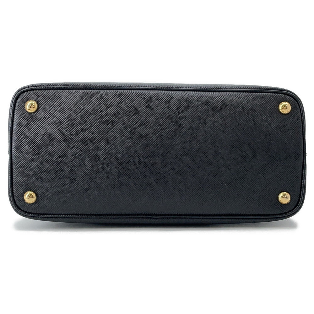 PRADA Saffiano Leather 2WAYHandbag Black/Red1BG887 Leather