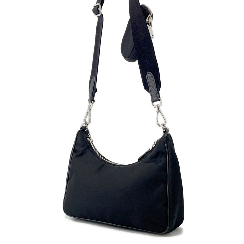 PRADA Re-Edition 2005 Shoulder Bag Black1BH204 Nylon