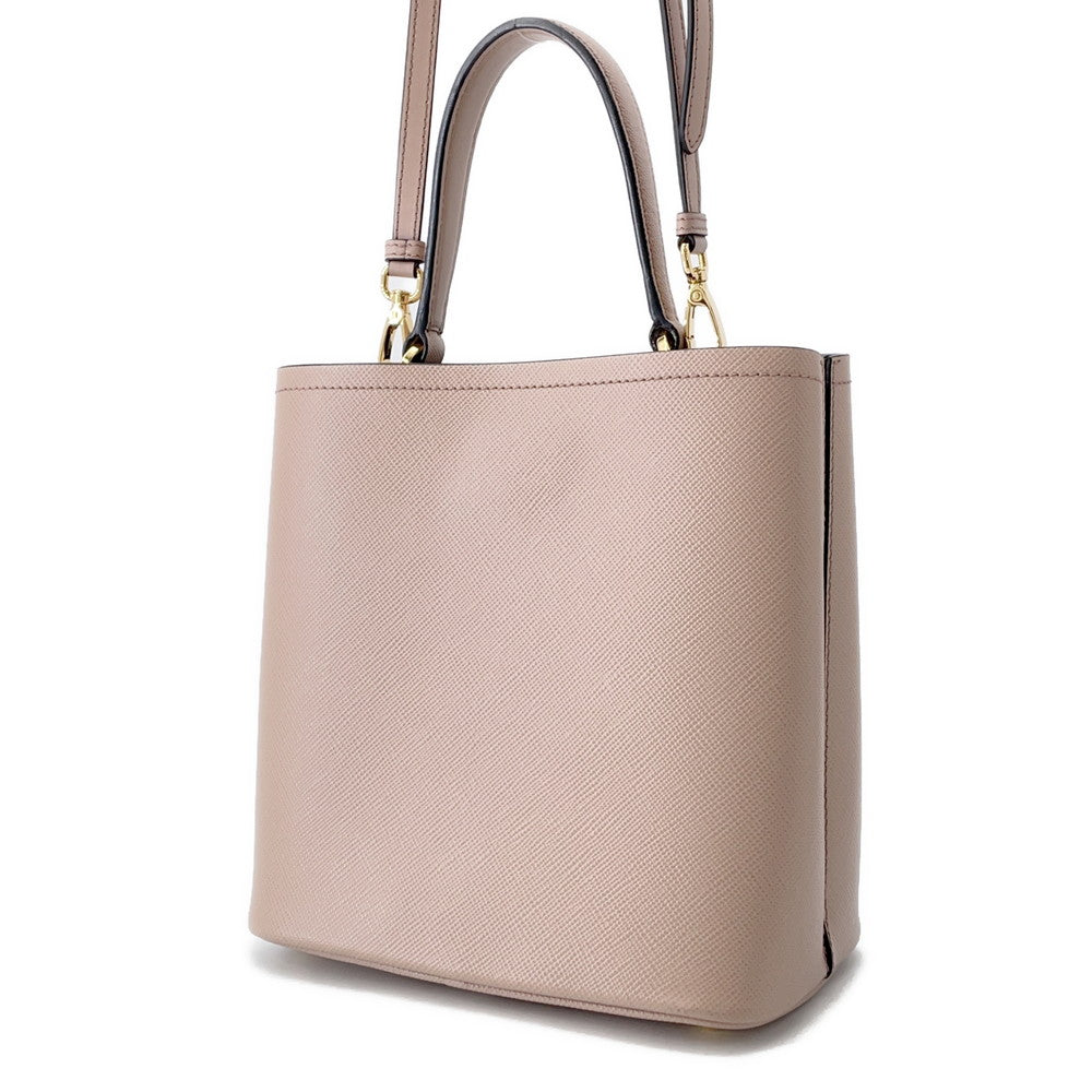 PRADA ?Panier 2WAYHandbag Pink/Black1BA212 Leather