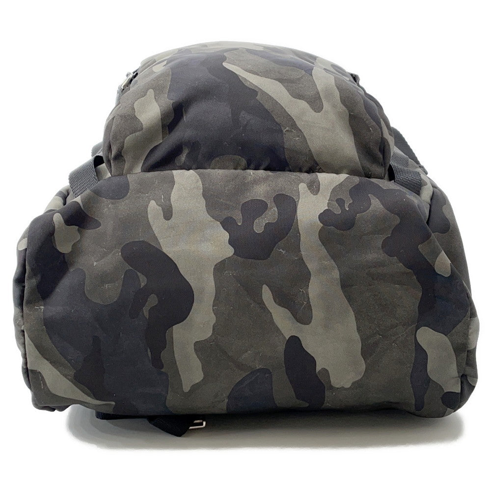 PRADA ?Camouflage Backpack Khaki/BlackV135 Nylon