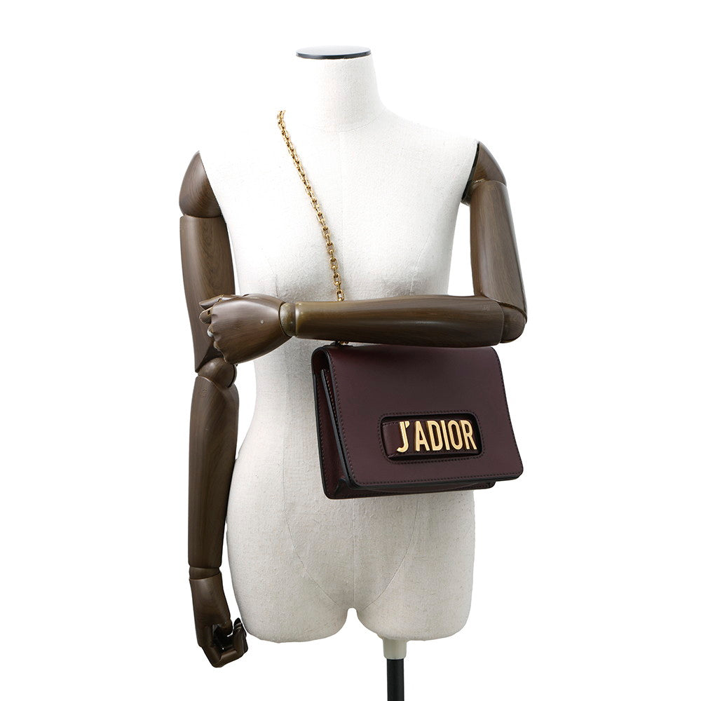 Dior ?J'ADIOR ChainShoulder Bordeaux Leather