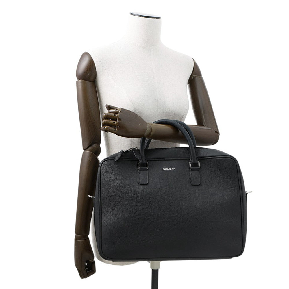 BURBERRY Briefcase Dark Navy8094243 Leather