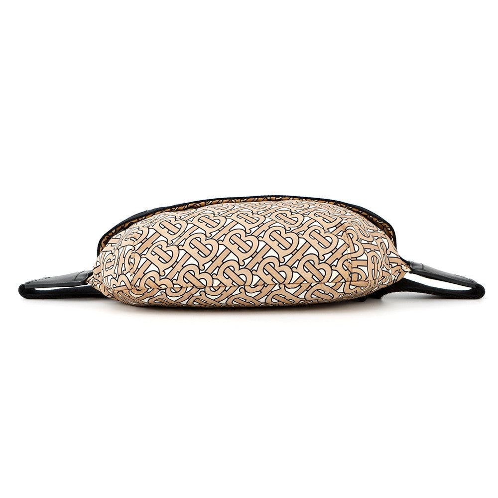 BURBERRY TBMonogram Waist Bag Beige/Black8011615 Nylon
