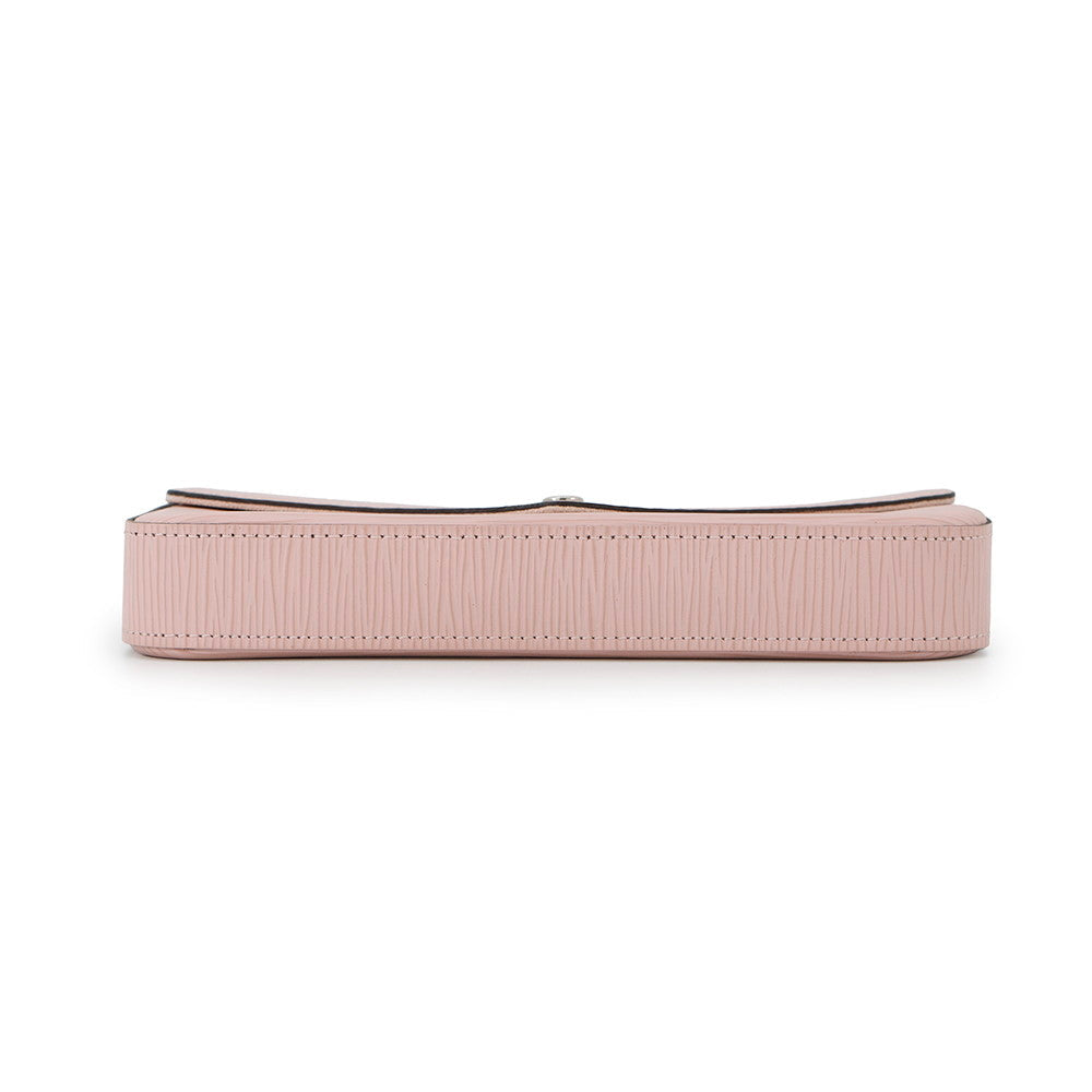 LOUIS VUITTON Felicie Pochette Rose BallerineM62467 Epi Leather