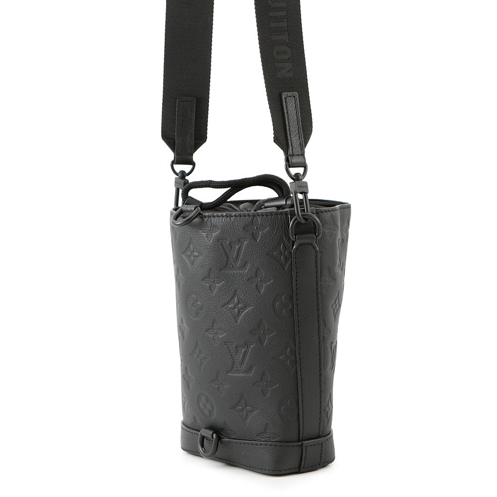 LOUIS VUITTON noe sling NoirM82248 Monogram Shadow Calf Leather