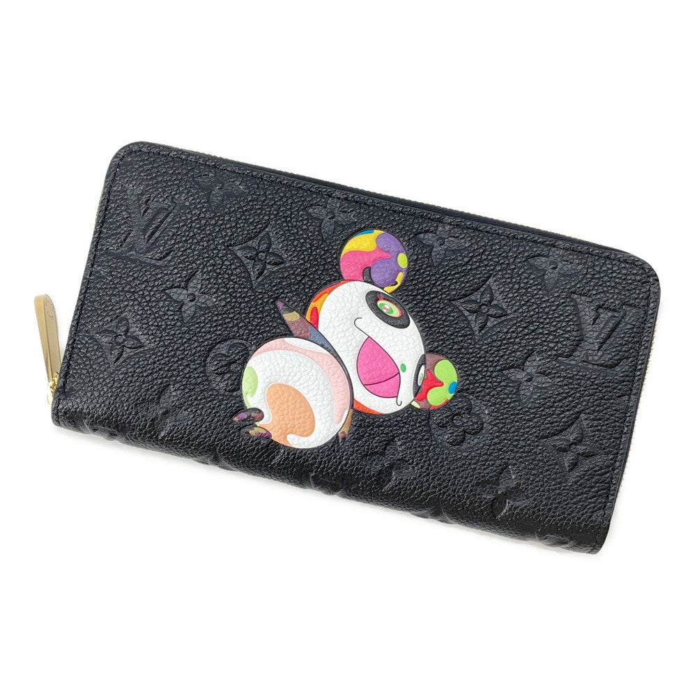 LOUIS VUITTON LV Ã TM Zippy Wallet_Japan Limited Edition NoirM14160 Monogram Empreinte Leather