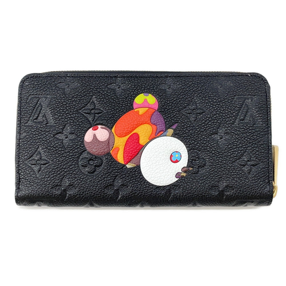 LOUIS VUITTON LV Ã TM Zippy Wallet_Japan Limited Edition NoirM14160 Monogram Empreinte Leather