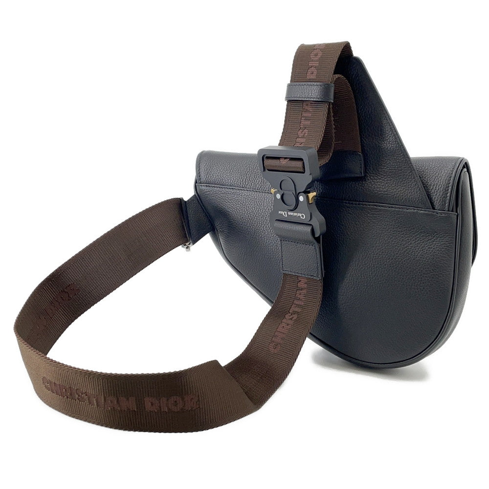 Dior Diorx Cactus Jack Saddlebag Black1ADPO093SOT Leather