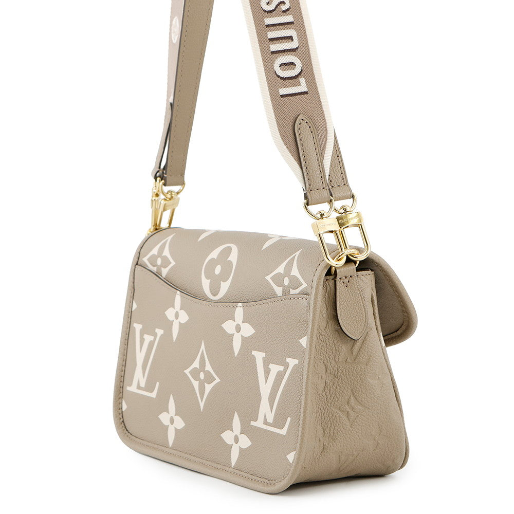 LOUIS VUITTON Dianu Tourterelle claimM46583 Monogram Empreinte Leather