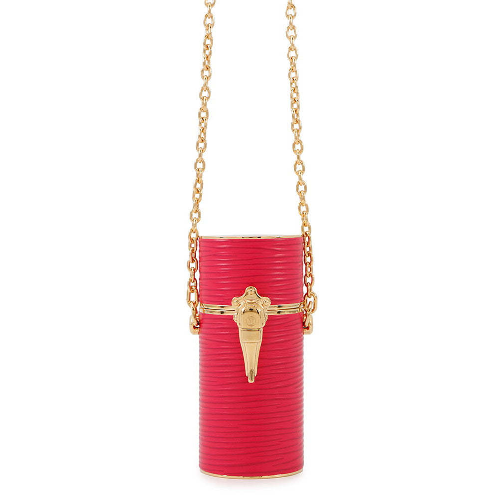 LOUIS VUITTON Lipstick case Fuschia PinkR97984 Epi Leather