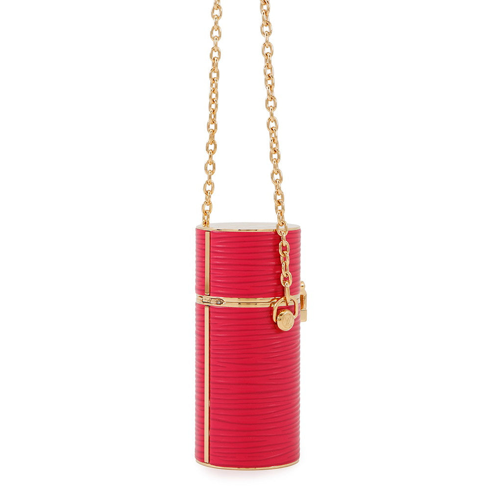 LOUIS VUITTON Lipstick case Fuschia PinkR97984 Epi Leather