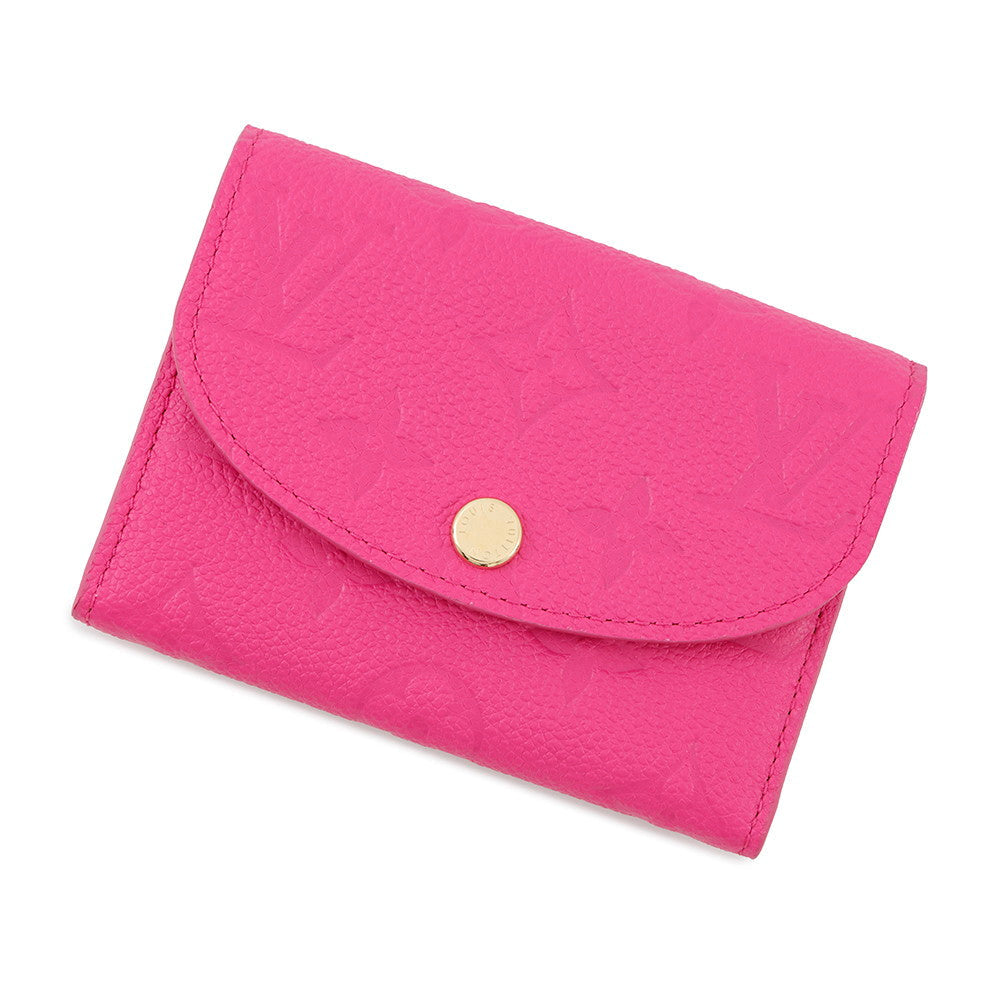 LOUIS VUITTON LV Ã TM Rosalie Coin Purse Cute PinkM14086 Monogram Empreinte Leather