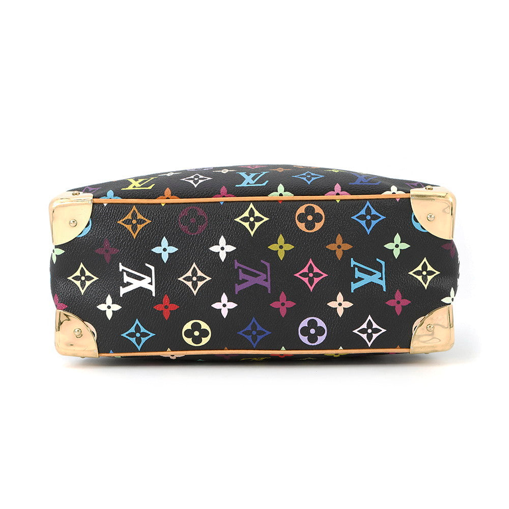 LOUIS VUITTON Trouville Noir/BeigeM92662 Monogram?Multicolor