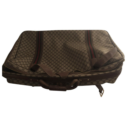 Gucci grey cloth bag