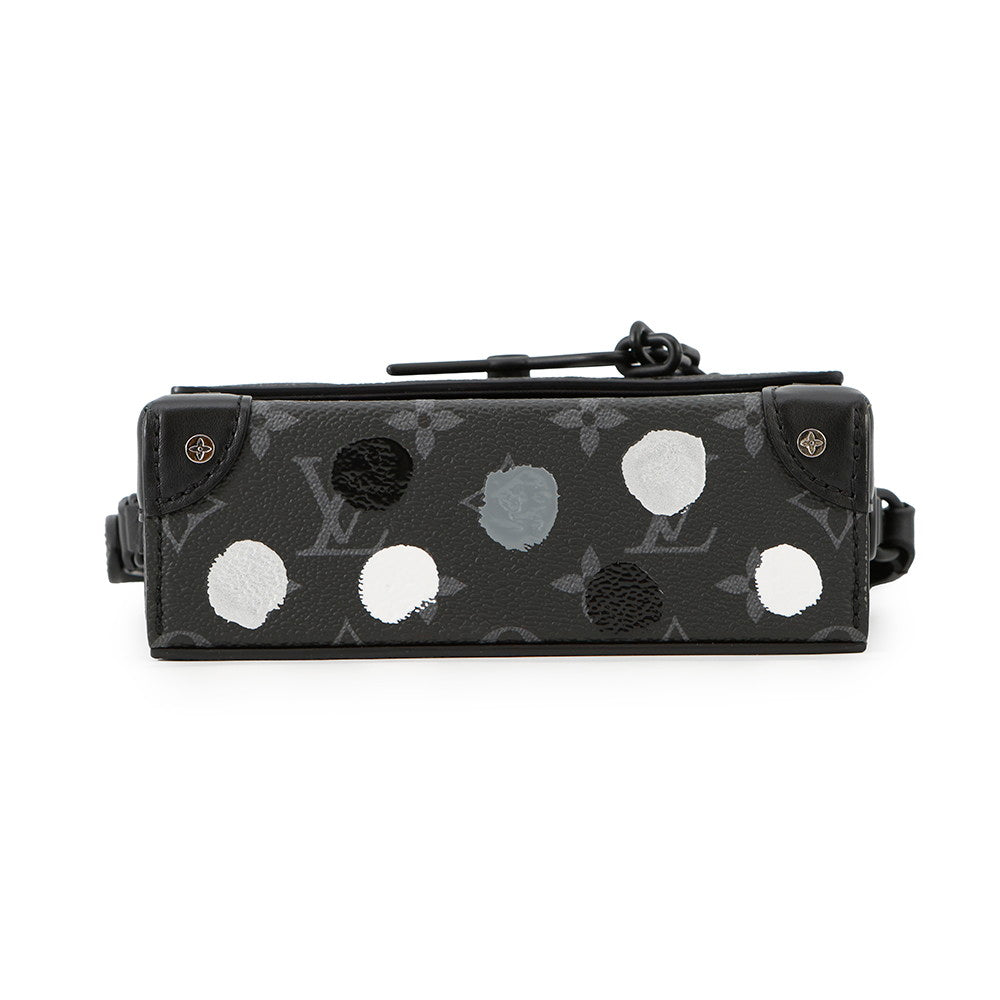 LOUIS VUITTON LV x YK Steamer?Wearable Wallet NoirM81935 Monogram Eclipse Painted Dot