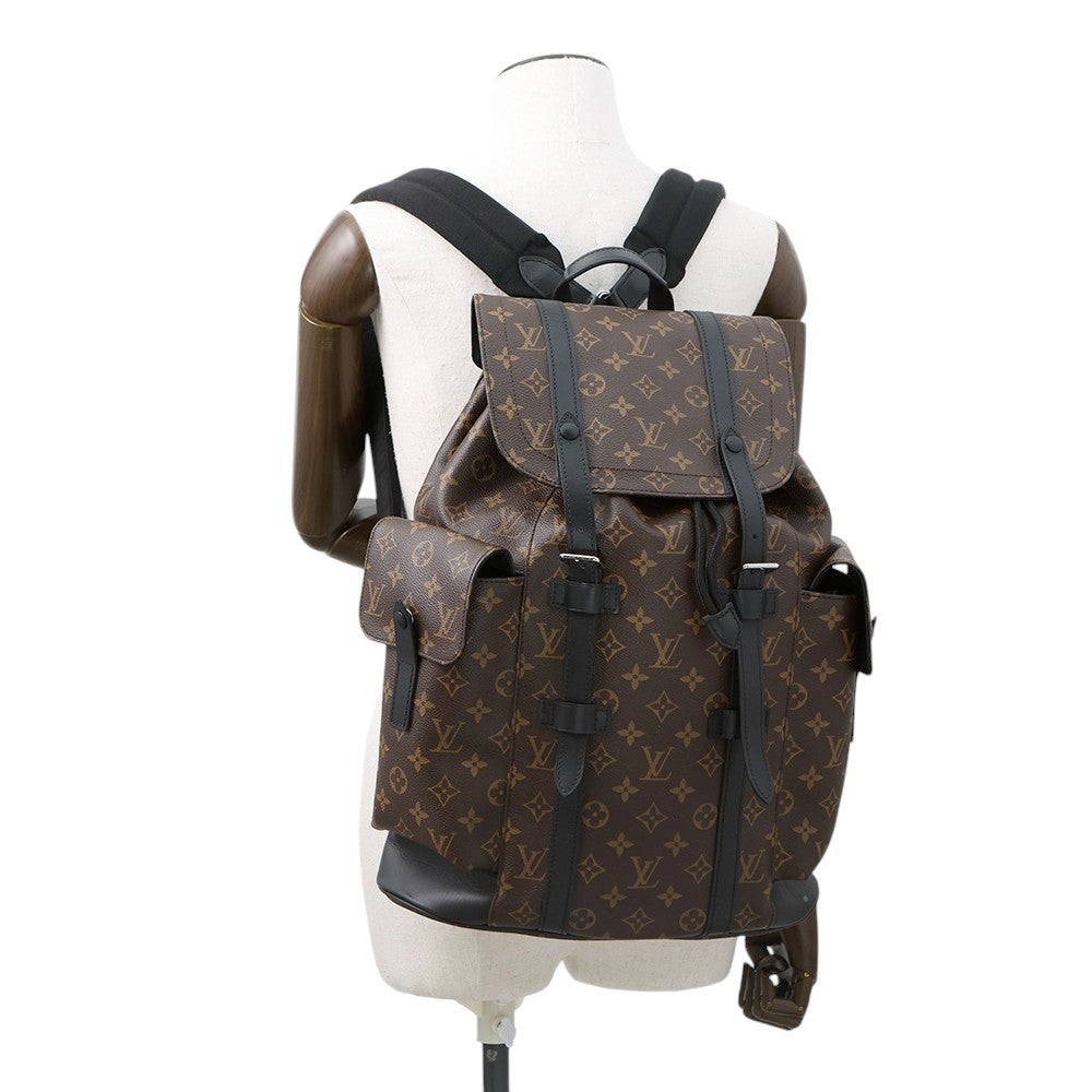 LOUIS VUITTON Christopher NoirM43735 Monogram Macassar Canvas Size MM
