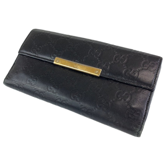 Gucci black leather case