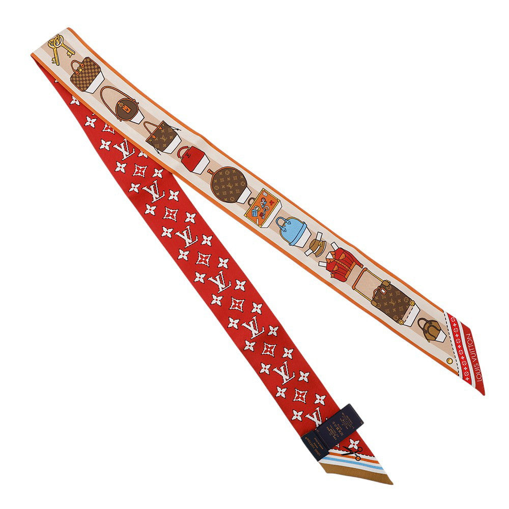 LOUIS VUITTON BandeauBB Anniere Paper House SaffronM96259 Silk100%