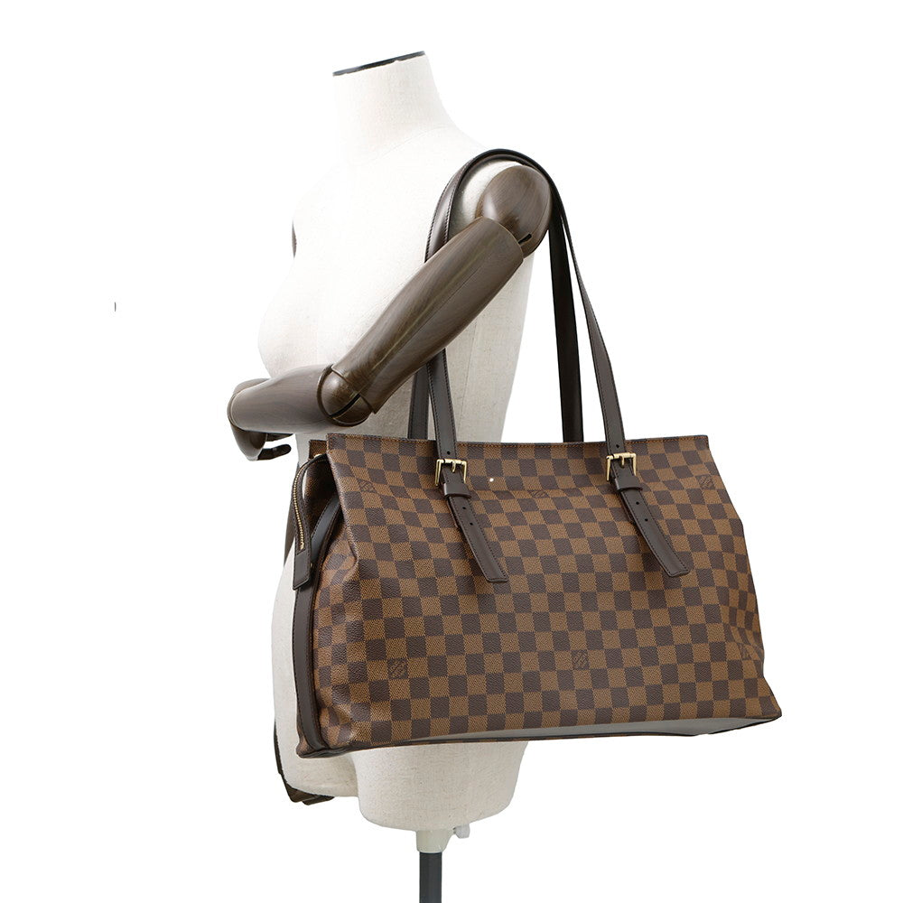 LOUIS VUITTON Chelsea BrownN51119 Damier Ebene Canvas
