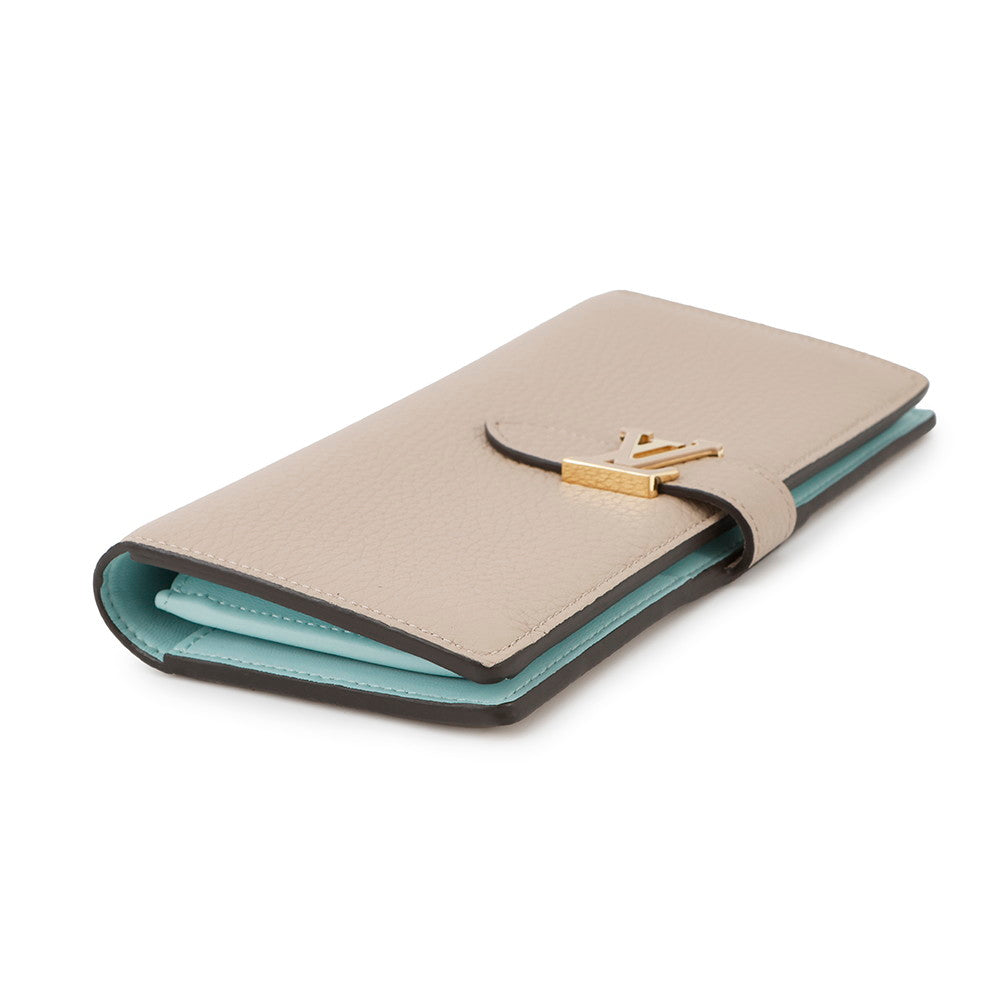 LOUIS VUITTON LV vertical wallet GaletM81367 Taurillon Leather
