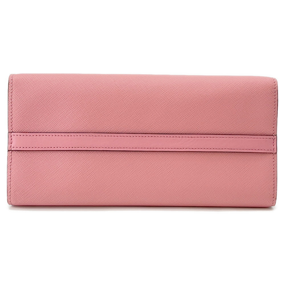 PRADA Paradigm 2WAY Handbag Pink1BA103 Leather