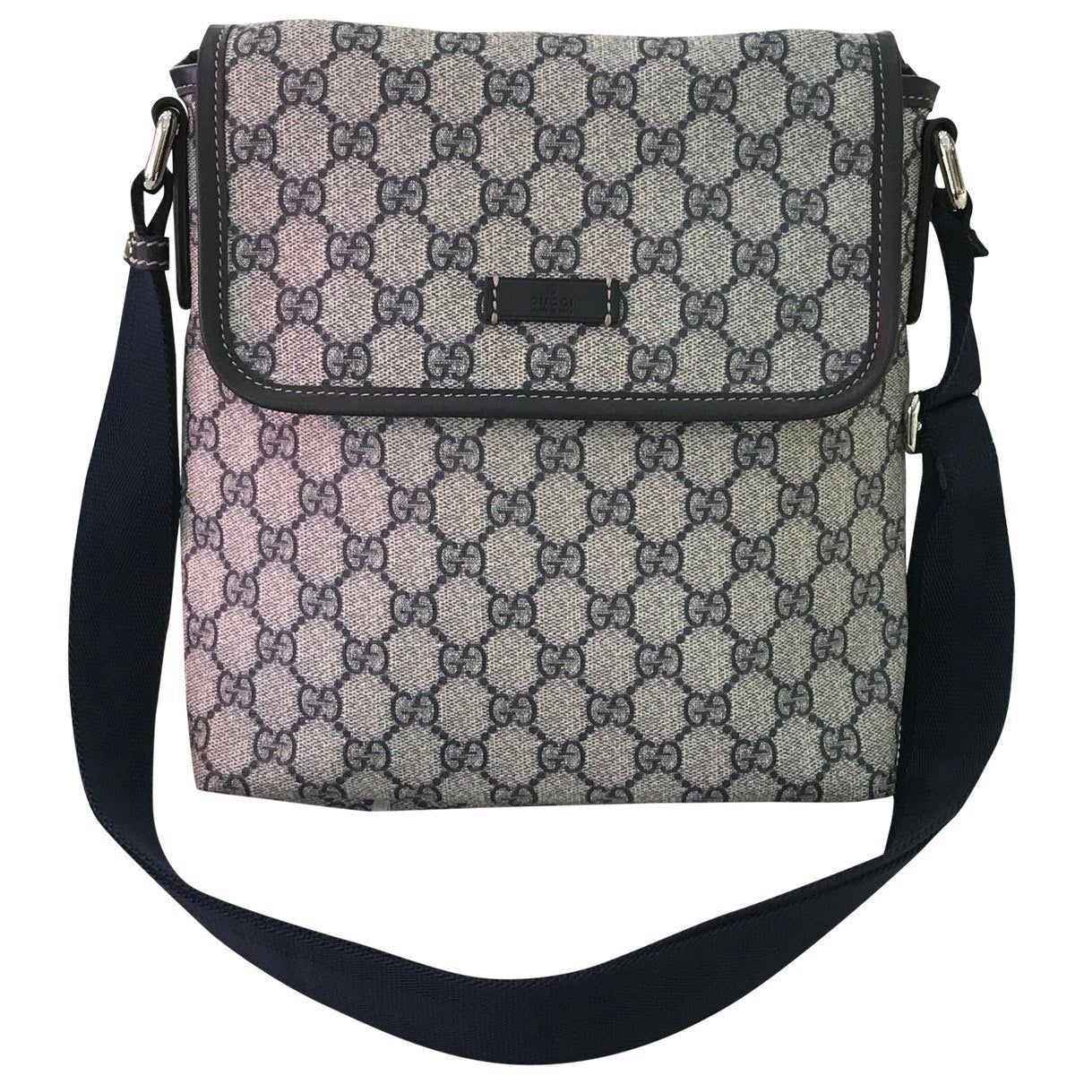 Gucci blue cloth bag
