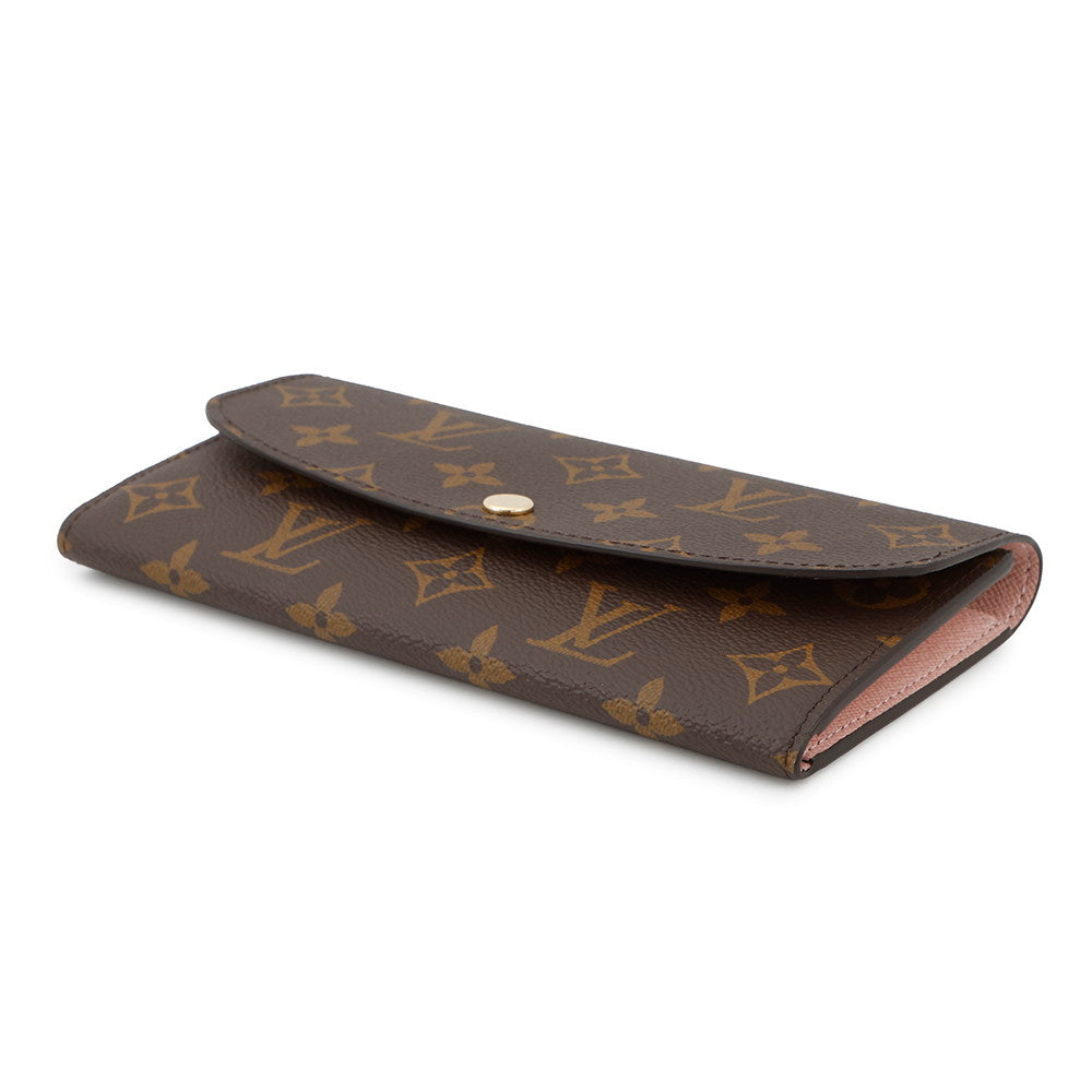 LOUIS VUITTON Portefeuille Emilie Rose BallerineM61289 Monogram