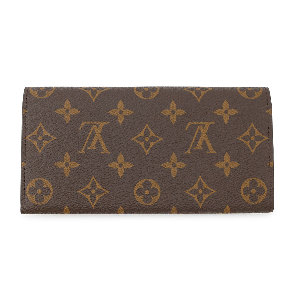 LOUIS VUITTON Portefeuille Emilie Rose BallerineM61289 Monogram