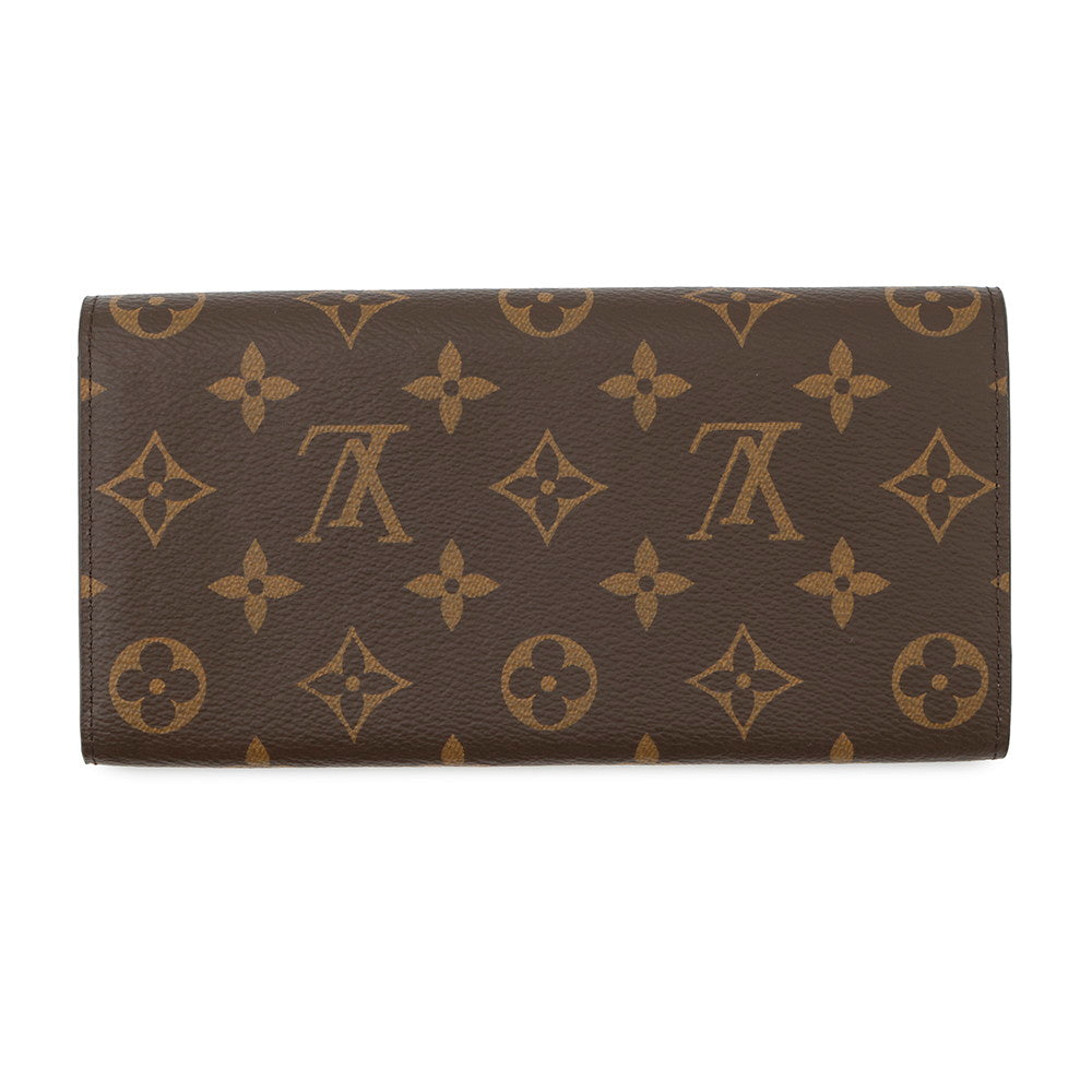LOUIS VUITTON Portefeuille Emilie FuchsiaM60697 Monogram