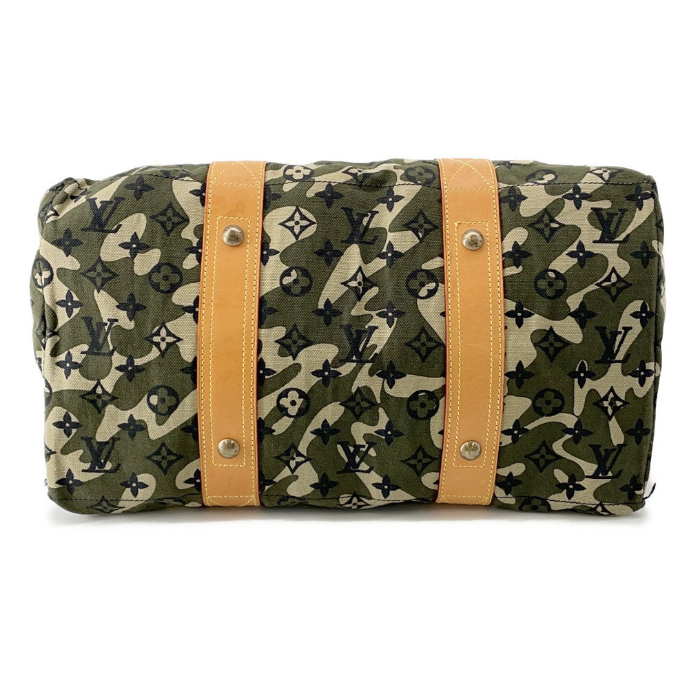 LOUIS VUITTON tray Green/Light Beige/NoirM95783 monogrammo flage