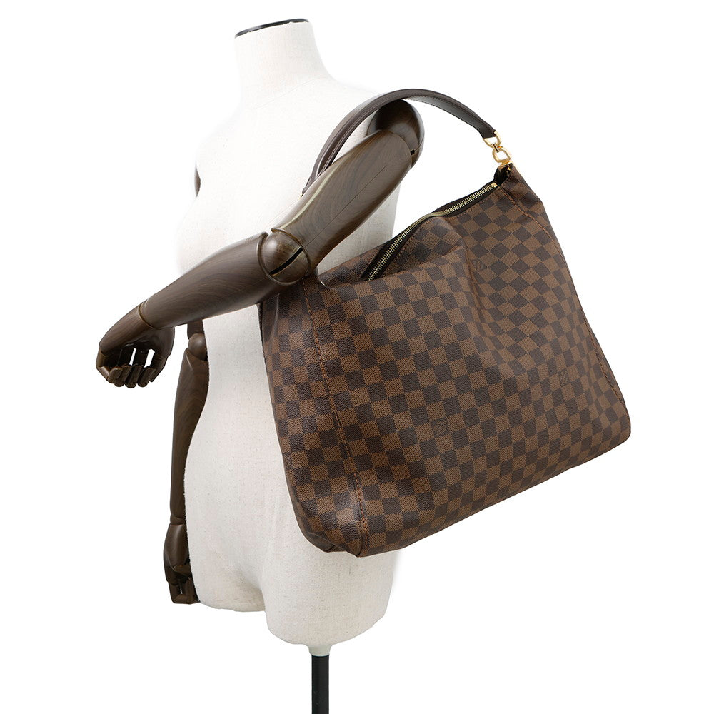 LOUIS VUITTON Portobello BrownN41185 Damier Ebene Canvas Size GM