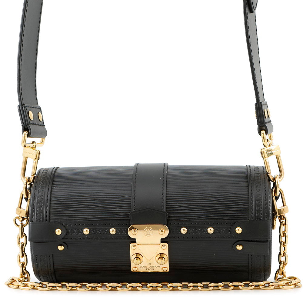 LOUIS VUITTON Papillon Trunk NoirM58655 Epi Leather