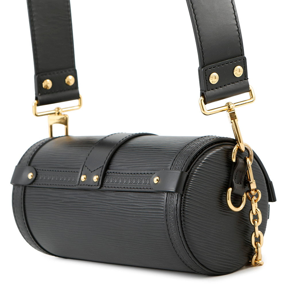 LOUIS VUITTON Papillon Trunk NoirM58655 Epi Leather
