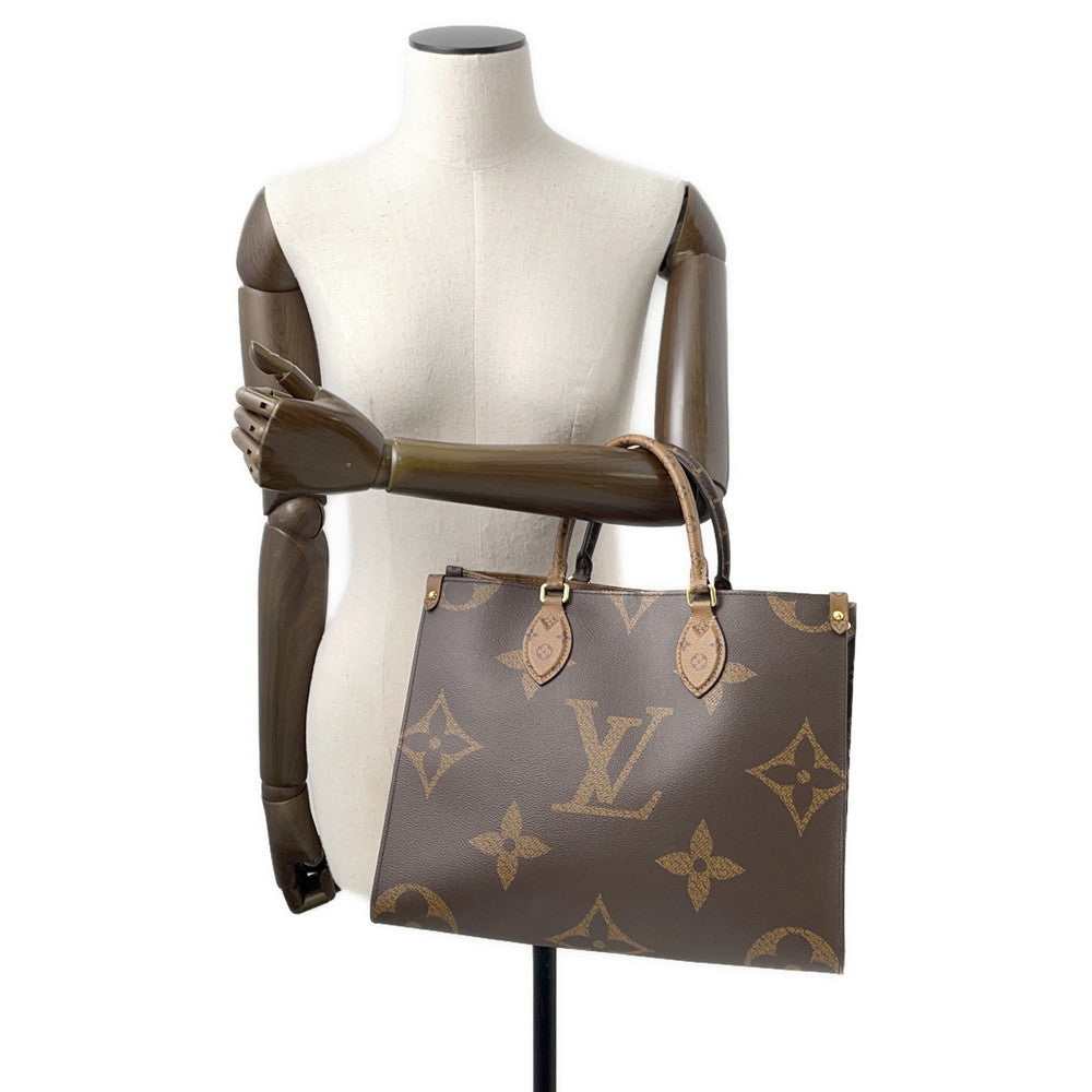 LOUIS VUITTON Onthego RedM45321 Monogram Monogram Reverse Canvas Monogram Giant Size MM