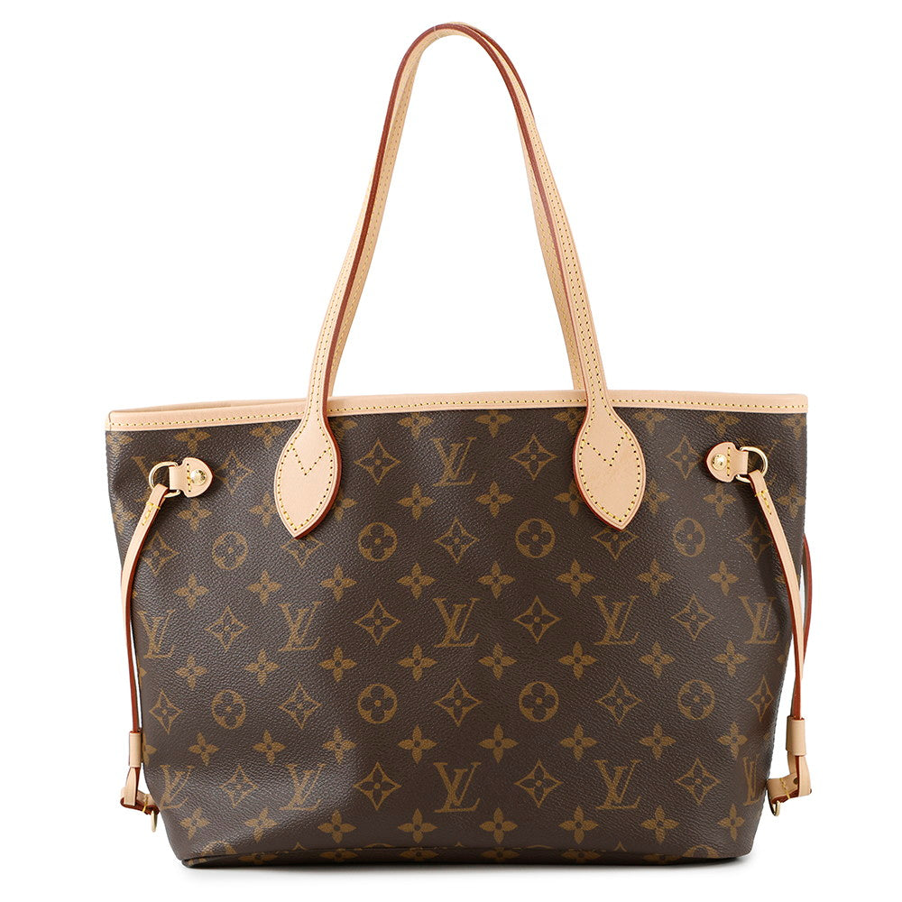 LOUIS VUITTON Neverfull BeigeM46979 Monogram Size PM