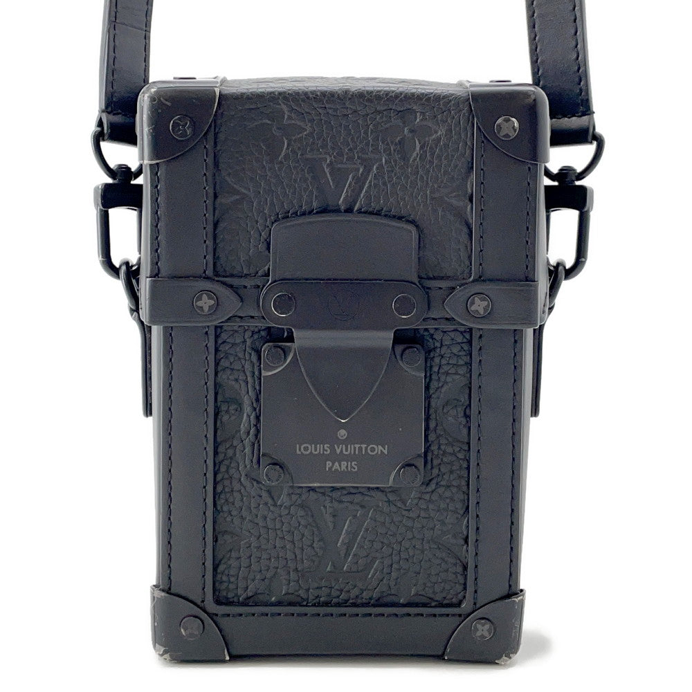 LOUIS VUITTON Vertical Trunk Wearable Wallet NoirM82070 Monogram?Taurillon
