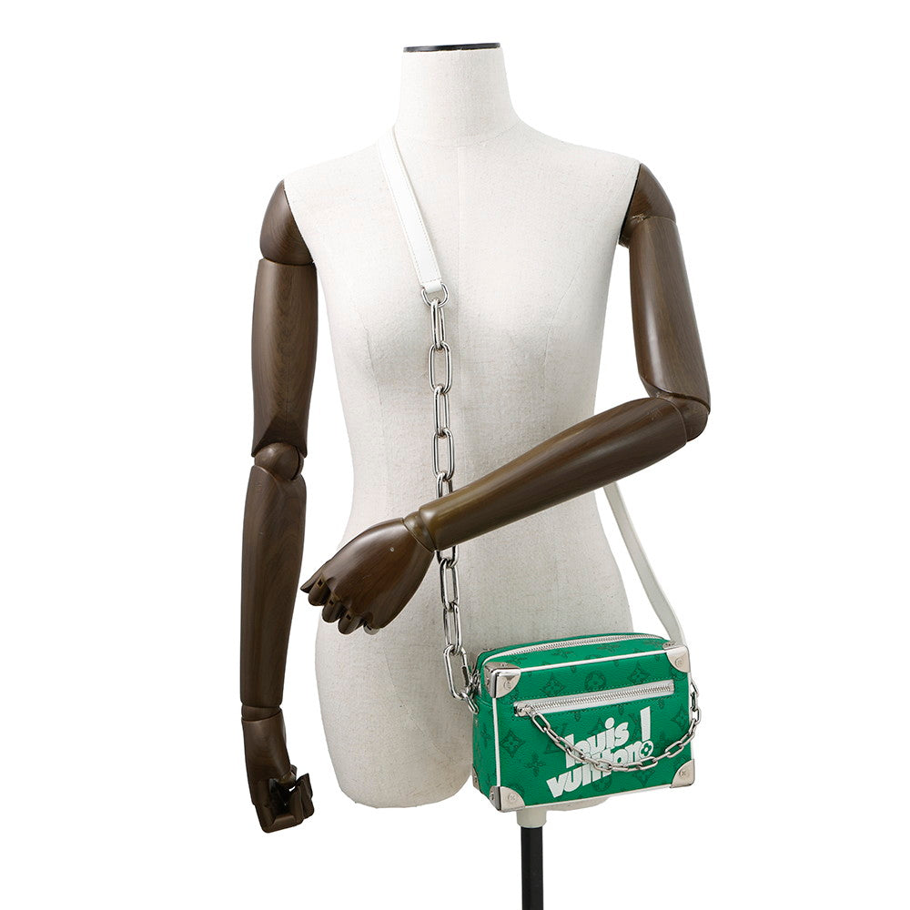 LOUIS VUITTON Mini Soft Trunk Everyday LV GreenM80816 Monogram