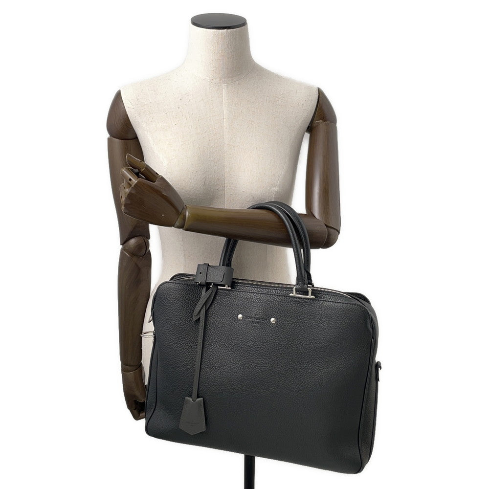 LOUIS VUITTON Armand Briefcase NoirM54381 Taurillon Leather Size MM