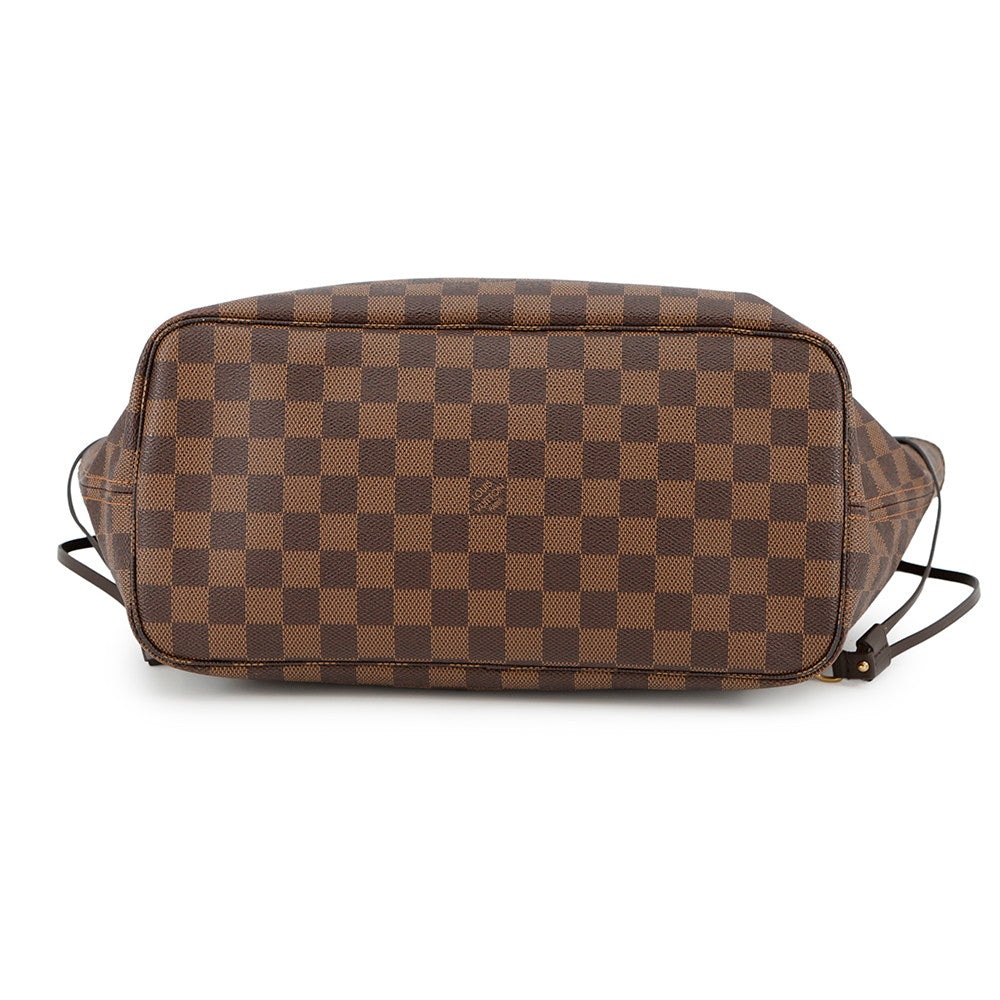 LOUIS VUITTON Neverfull CeriseN41358 Damier Ebene Canvas Size MM