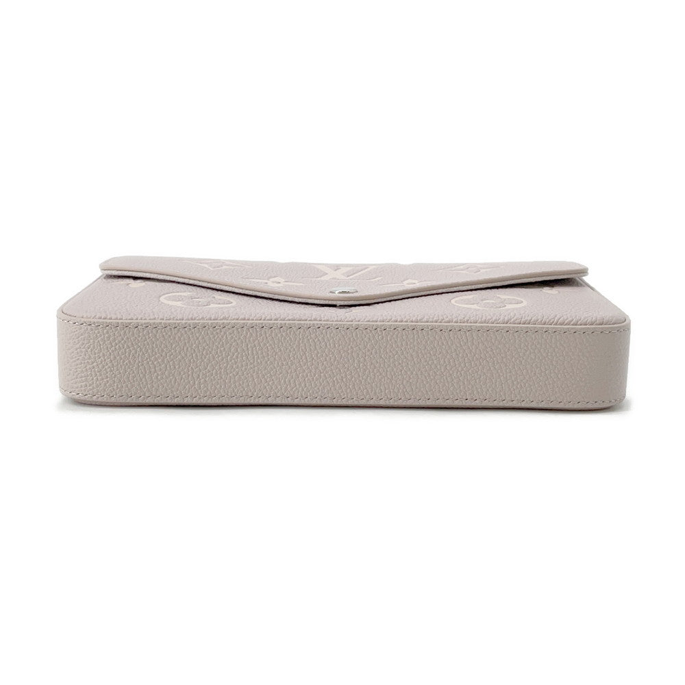 LOUIS VUITTON Felicie Pochette Bloom GrayM14227 Monogram Empreinte Leather