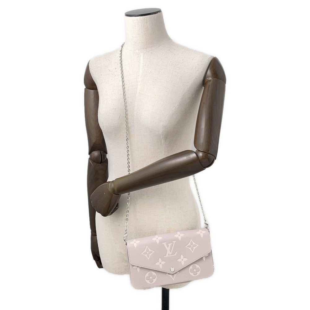 LOUIS VUITTON Felicie Pochette Bloom GrayM14227 Monogram Empreinte Leather