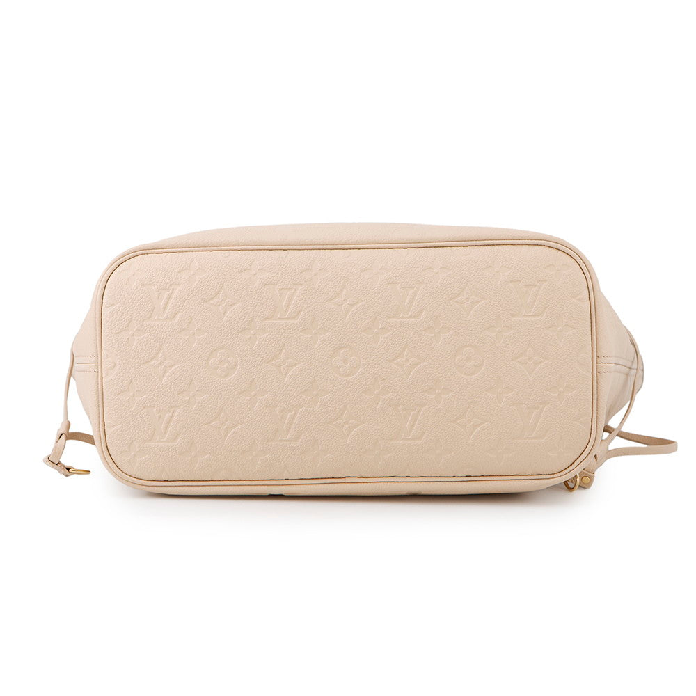 LOUIS VUITTON Neverfull TourterelleM45686 Monogram Empreinte Leather Size MM