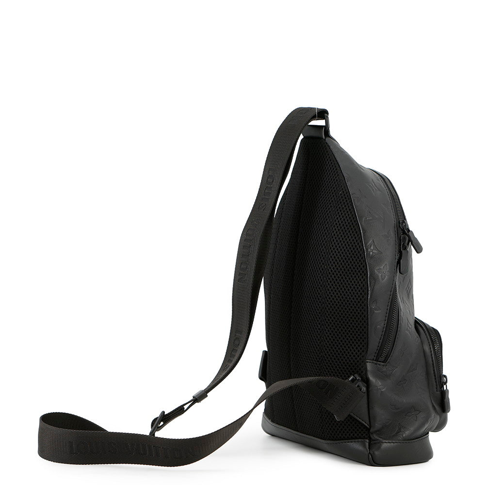 LOUIS VUITTON racer sling bag NoirM46107 Monogram Shadow